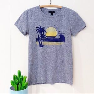 ❌SOLD❌J Crew Good Life Beach Tee Comfy Casual